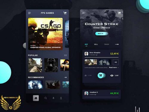 توسعه و طراحی بازی موبایل